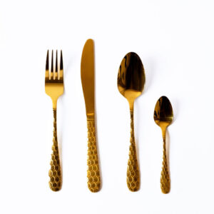 Gold Cutlery Set