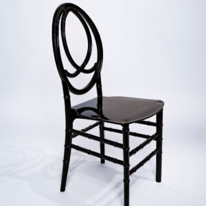 Phoenix Black Resin Chair